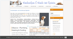 Desktop Screenshot of hundewelpen-und-hunde-aus-spanien.info